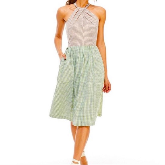 Gal Meets Glam Collection Alma Halter Dress 4 NWT - Picture 2 of 8